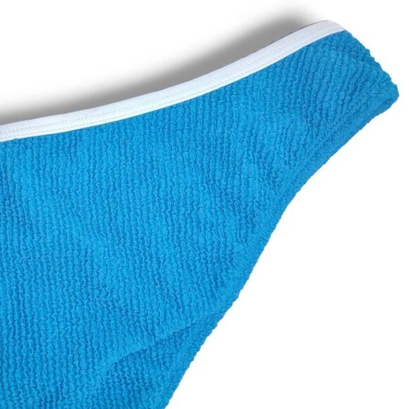 Xhilaration Blue Bikini Cheeky V Front Sz L NEW - Picture 5 of 6